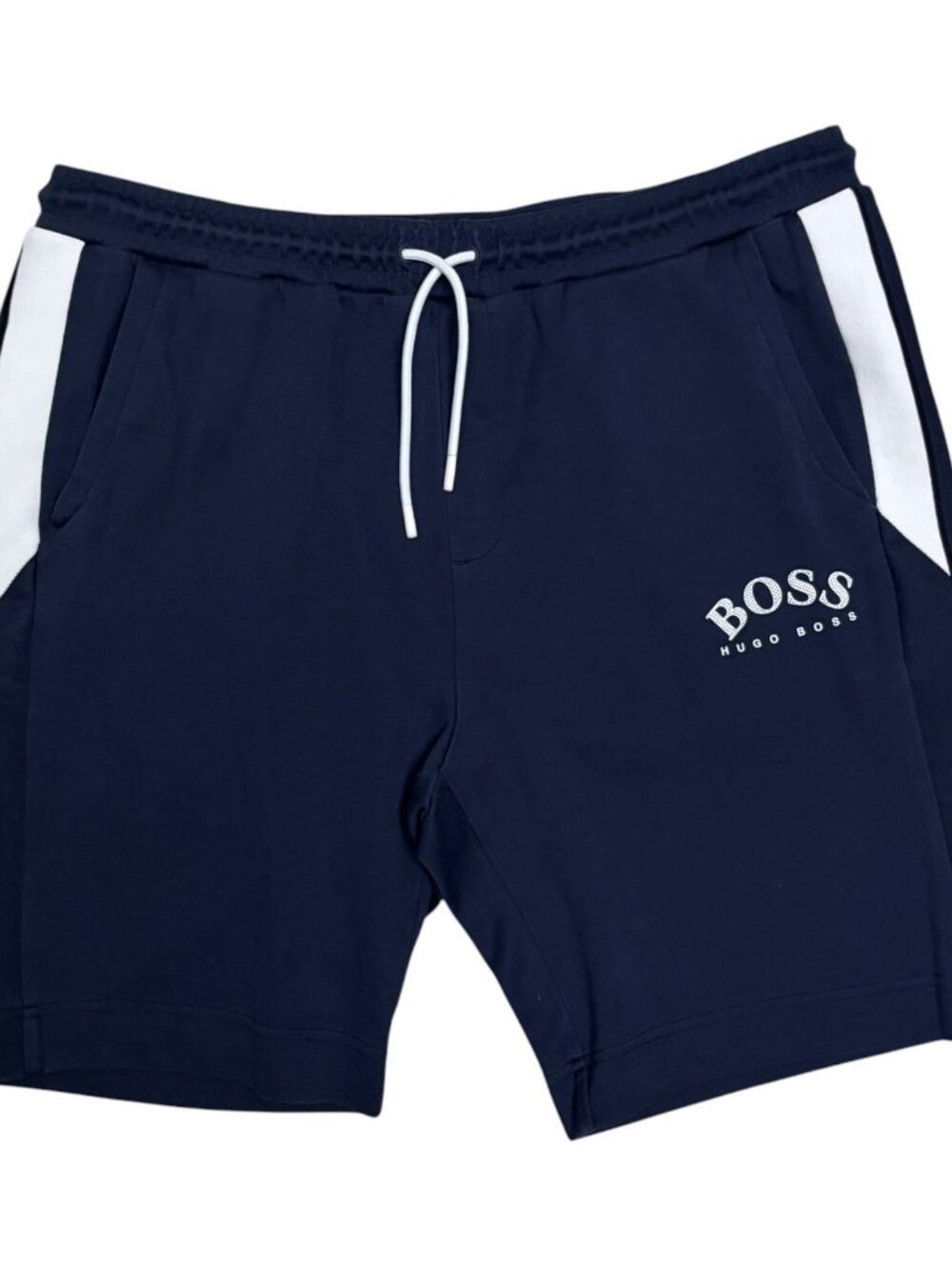 HUGO BOSS Summer Sweat Shorts Designer Blue Casual Mens 3XL (42" Waist)